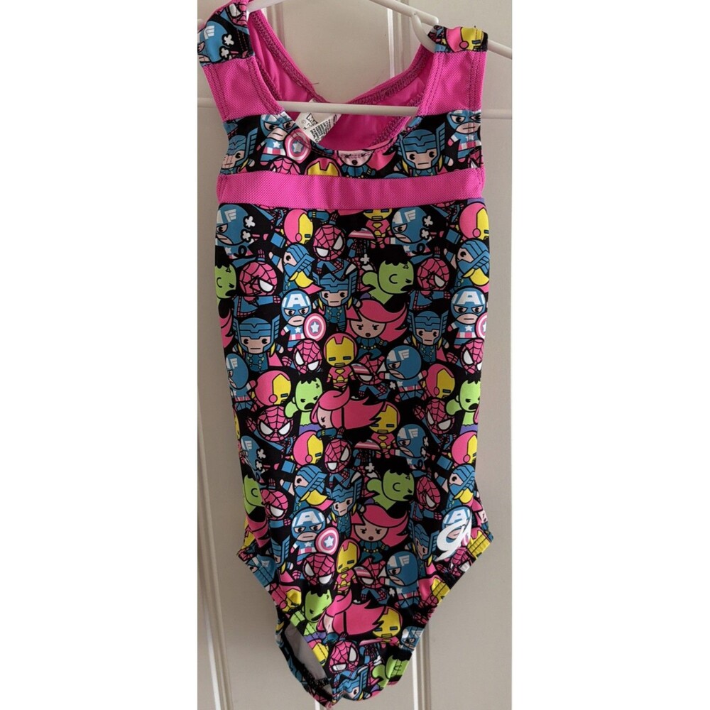 GK Elite Marvel Girls Leotard Child Small CS